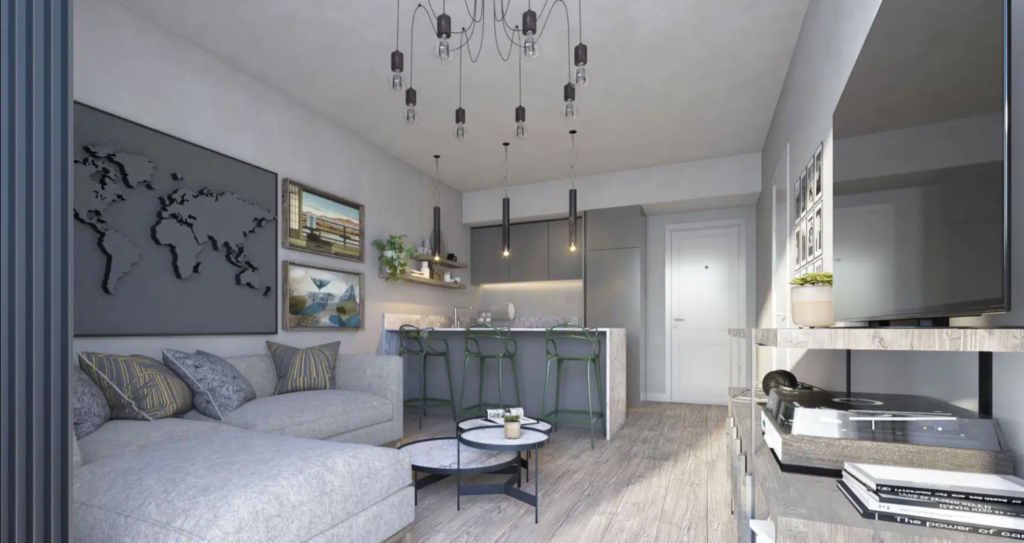 Suministro e instalación de parquet laminado PERGO en 76 viviendas en las Lagunas de Mijas